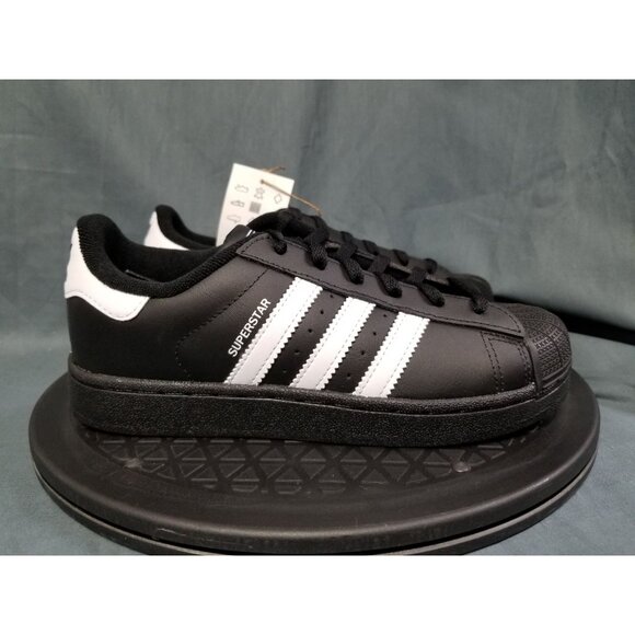 Adidas Superstar II C Sneakers Black Kids Size 12K NEW IN BOX! - Picture 9 of 11